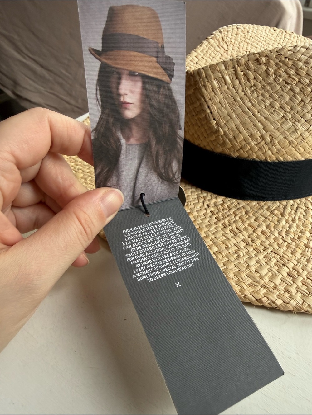 The Canadian Hat Co - rafia fedora - Picture 6 of 8